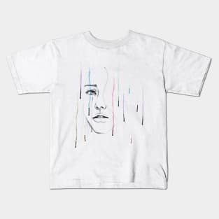 Tears give us colors Kids T-Shirt